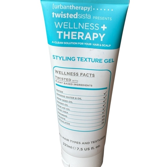 Urban Therapy Twisted Sista Wellness Therapy Styling Texture Gel 7.5oz - Picture 2 of 4